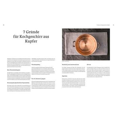 Kochen in Kupfer