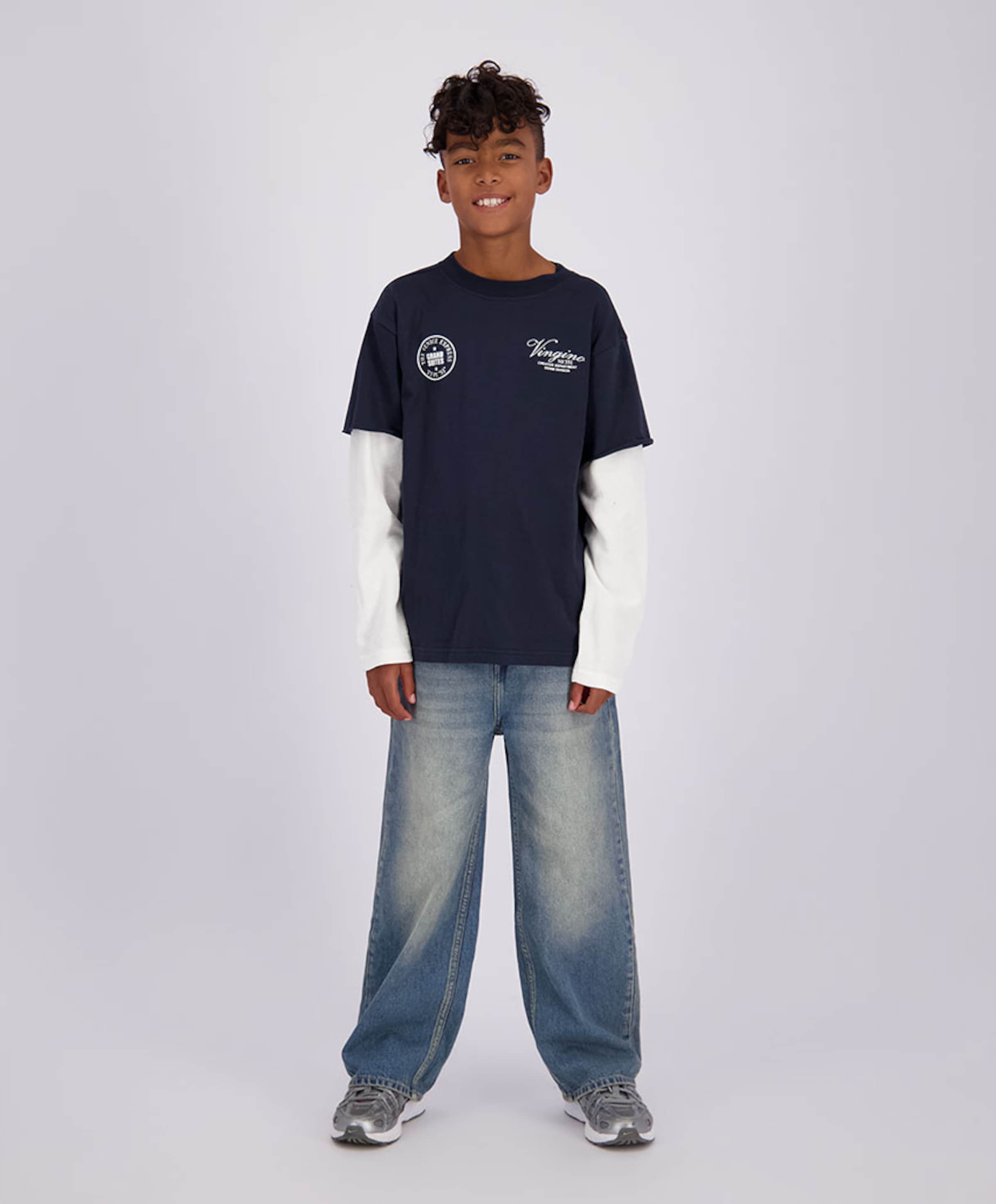 Vingino Luciano jongens jeans blauw