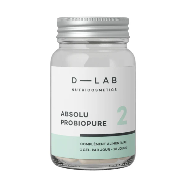 D-lab Absolu Probiopure | Équilibre de la flore intestinale Cure de 1 mois ou Cure de 3 mois