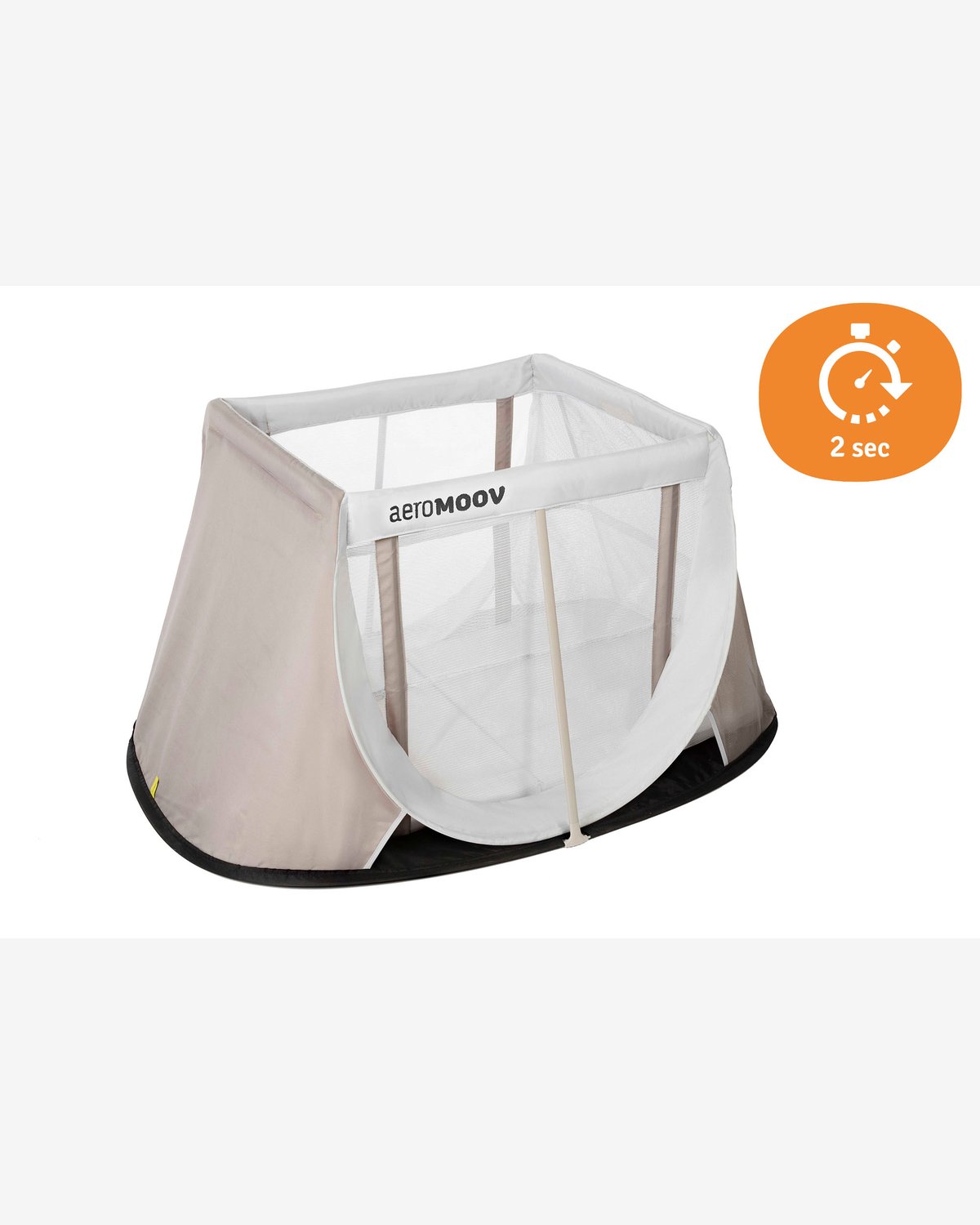 Aeromoov Reiseseng Baby | Instant Pop-Up Travel Cot, sand – best i test 2026