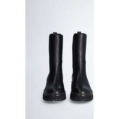 Liu Jo - Botas Chelsea de piel Negro