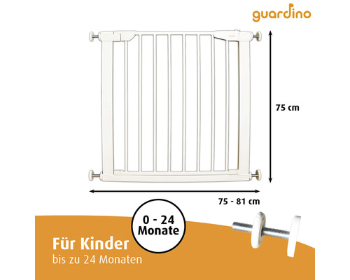 Klemrooster Reer Guardino Double-Lock breedte 750-810 mm