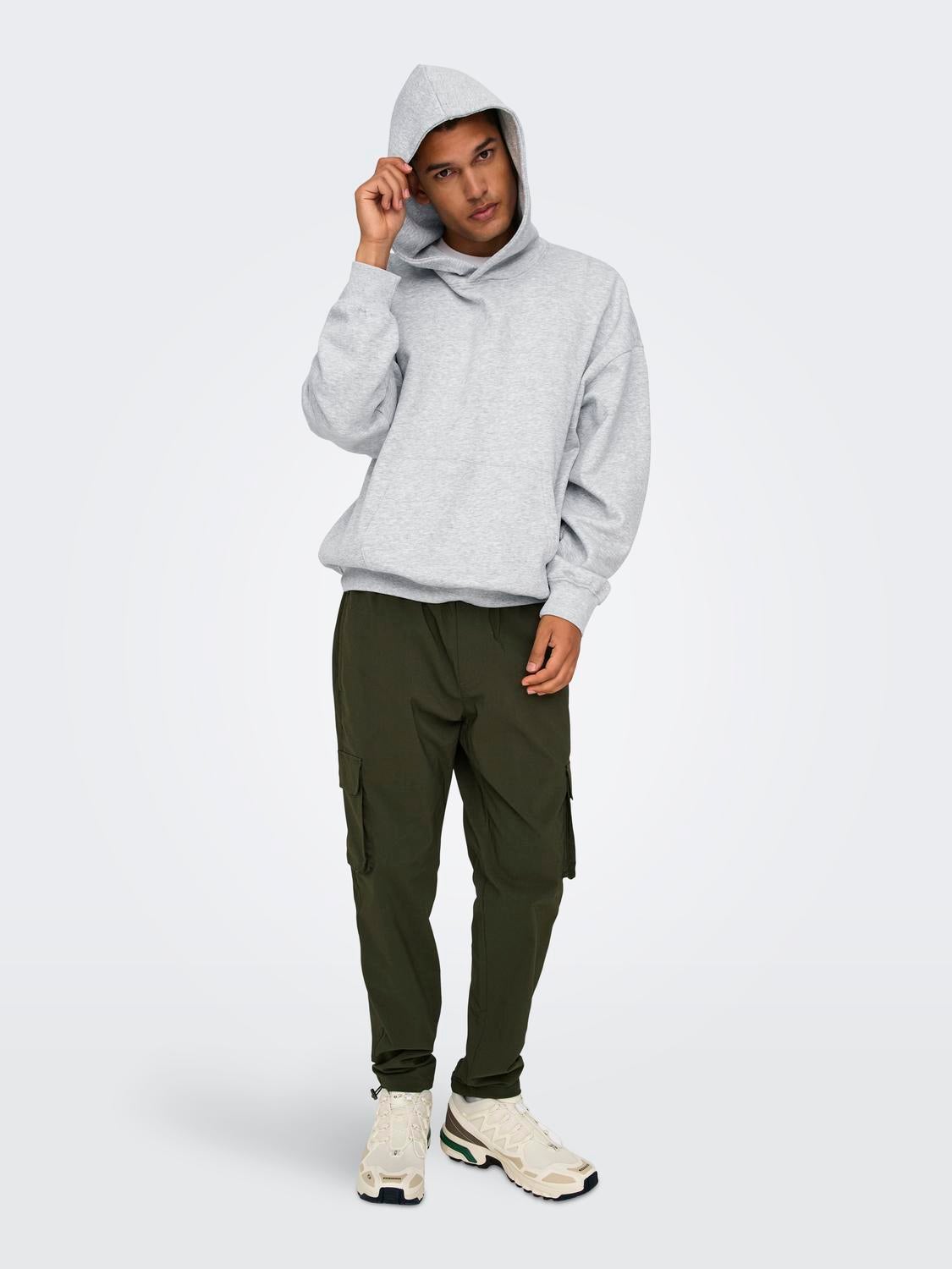 ONSTURNER Sweatshirt Light Grey Melange