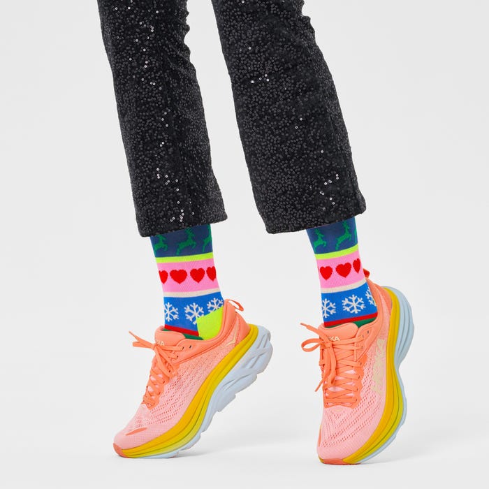 Happy Socks-Happy Socks Christmas Stripe