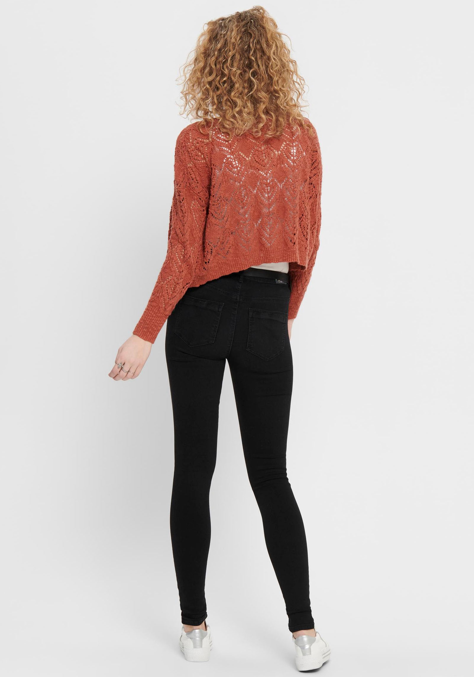 ONLY High-waist-Jeans »ONLPAOLA – Extra-eng geschnittene High-Waist-Jeans«, skinny fit, modisch, Denim, Baumwollmischung