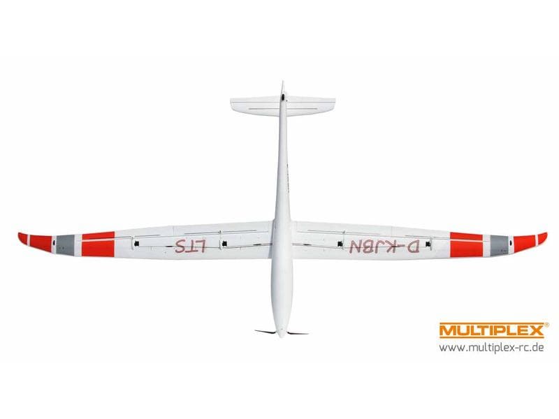 Multiplex Motorsegler Lentus BK, 3000 mm Leistungsfähiges Motor Segelflugmodell aus Elapor mit 3000 mm Spannweite