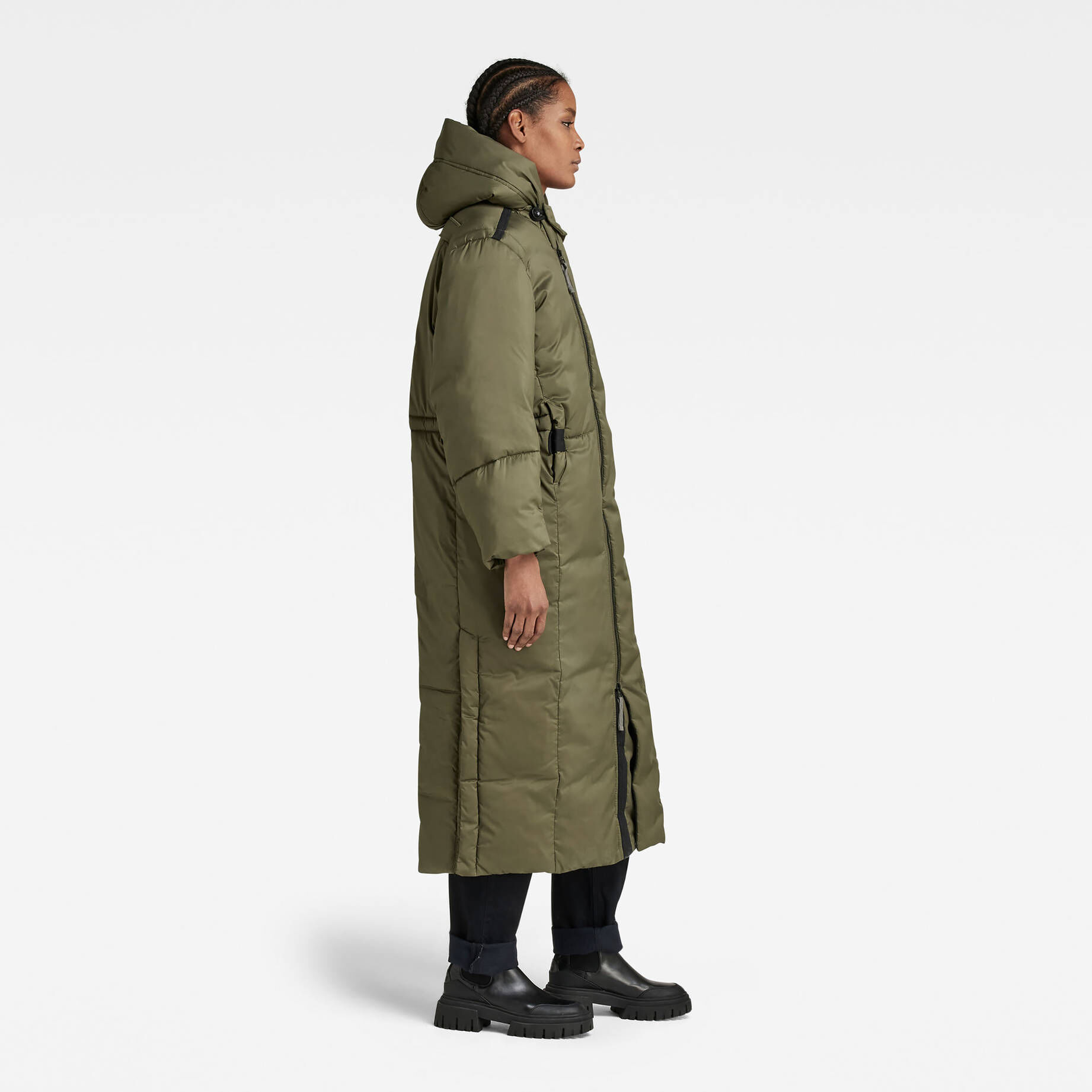 G-Star RAW| Damen Steppmantel G-WHISTLER PDD EXT LONG PARKA