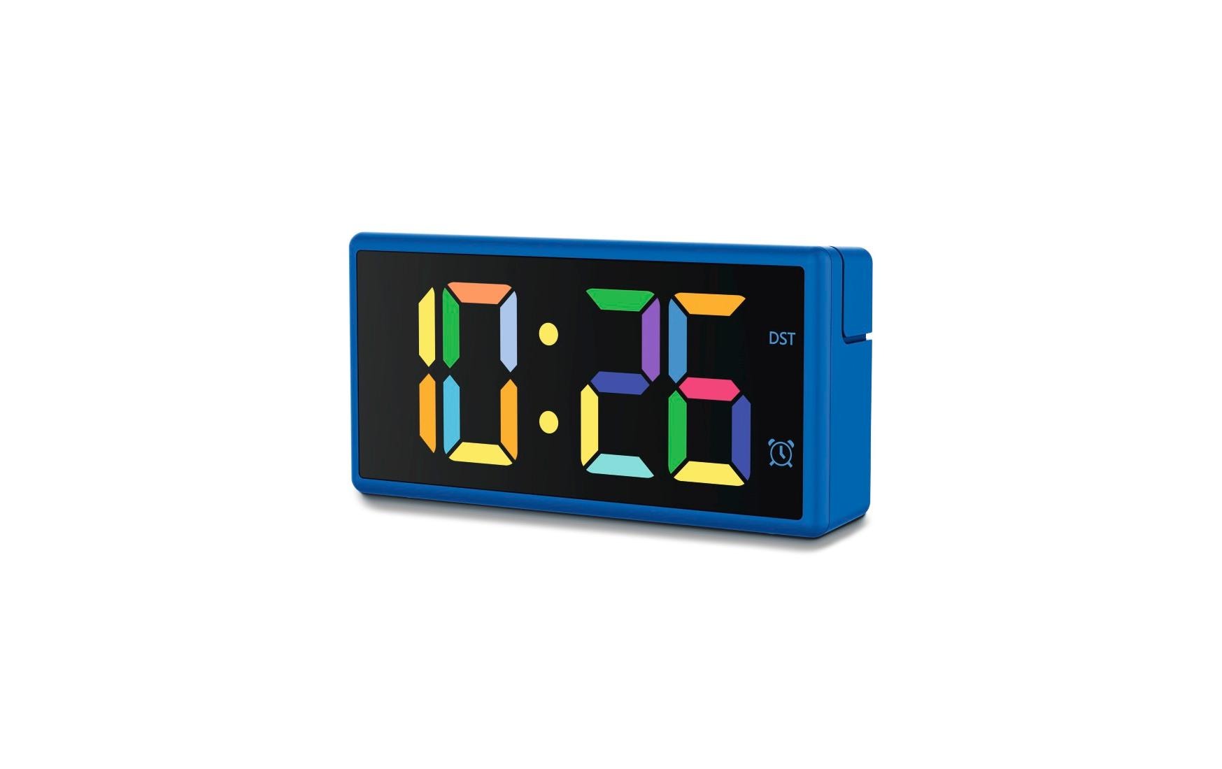 Digitalwecker Ibiza BlauWecker mit USB-Ladefunktion