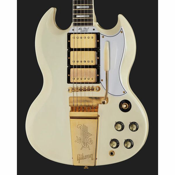 Gibson SG ´63 Custom 3 PU Maestro CW