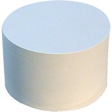Cartons à bière à décorer, uni, rond, diamètre: 107 mm