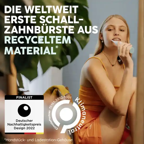 Schall-Zahnbürste ECO V3 schwarz