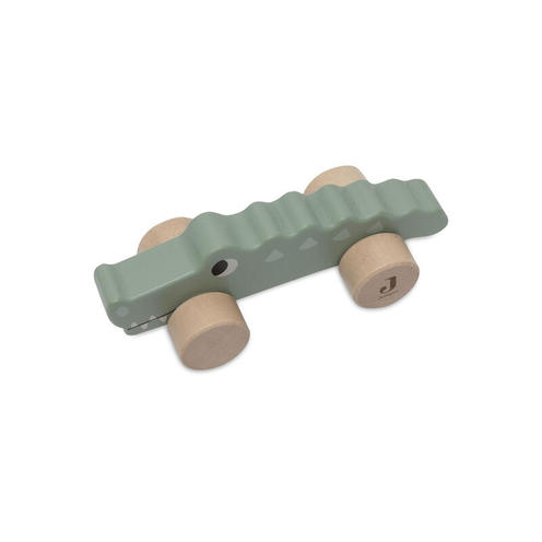 Jouet en bois à roulette Jungle jambo - Sea green - JOLLEIN