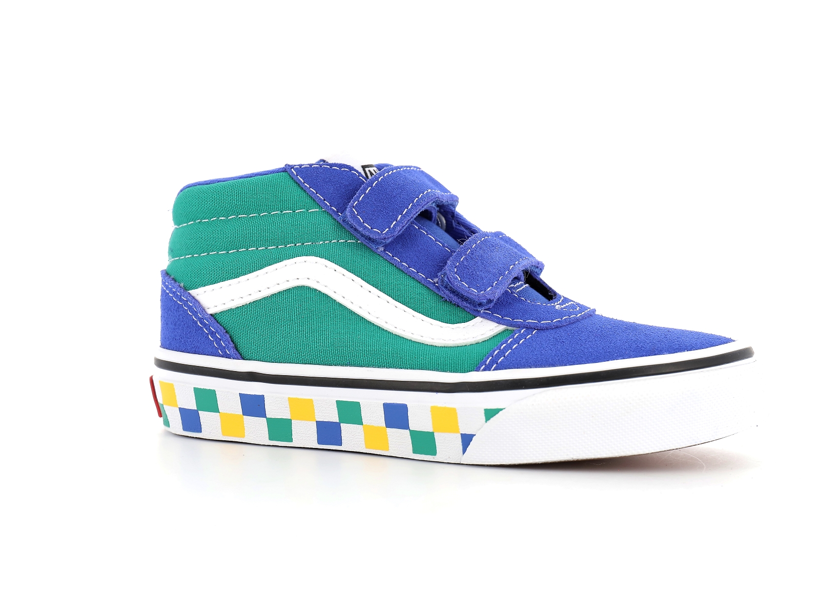 Vans-VN0A5HZ9APR1 Textile Marine-Vert