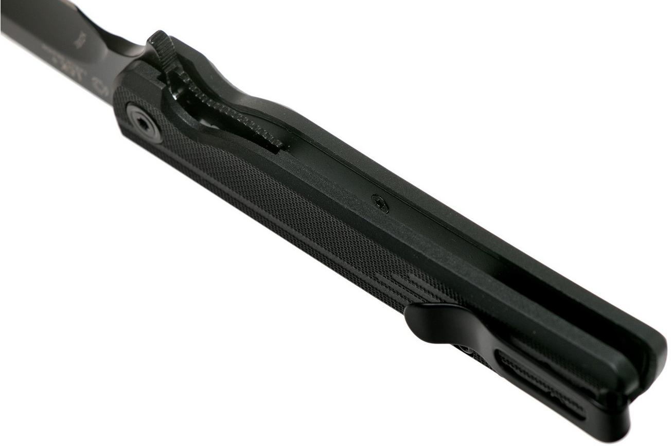 CRKT LCK  3802K Tanto Blackout zakmes, Matthew Lerch design