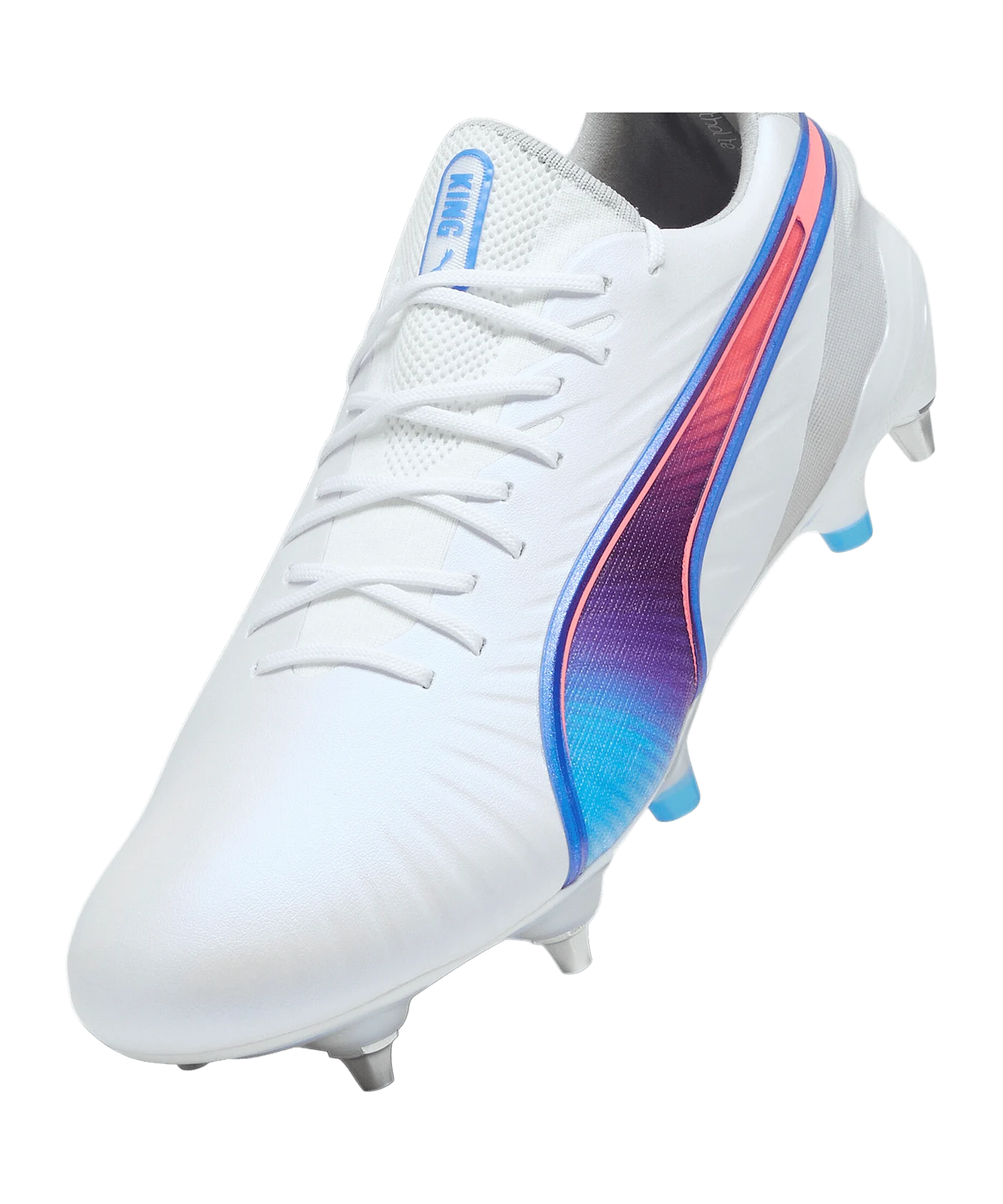 PUMA KING Ultimate MxSG Formula Weiss Blau F02