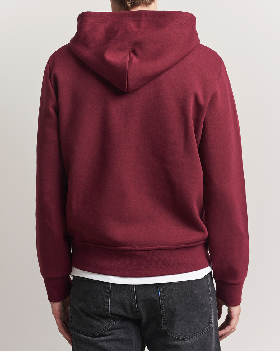 Polo Ralph Lauren Double Knitted Full-Zip Hoodie Classic Wine
