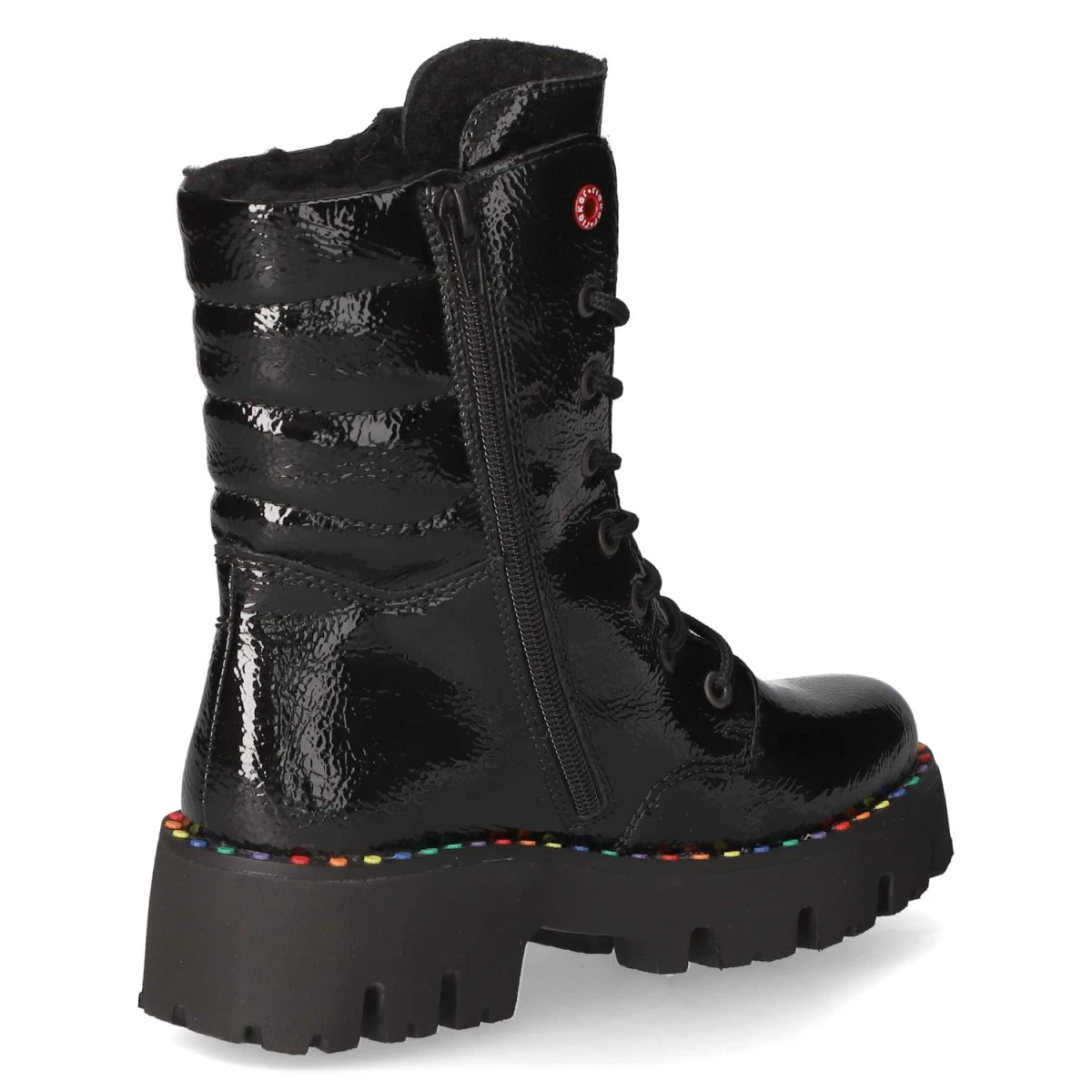 RiekerSchnürstiefeletten - black