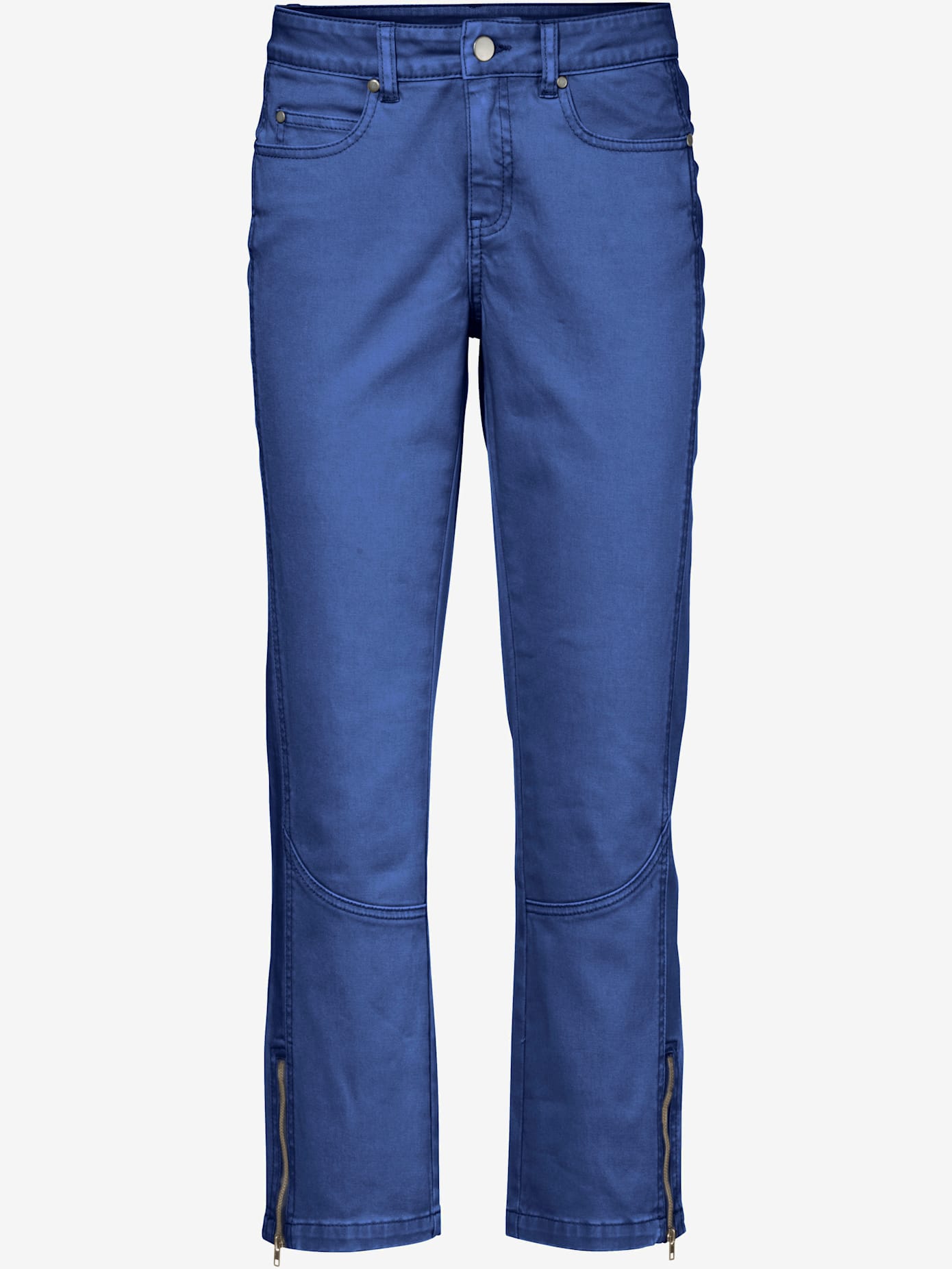 Pantalon effet ventre plat coupe skinny