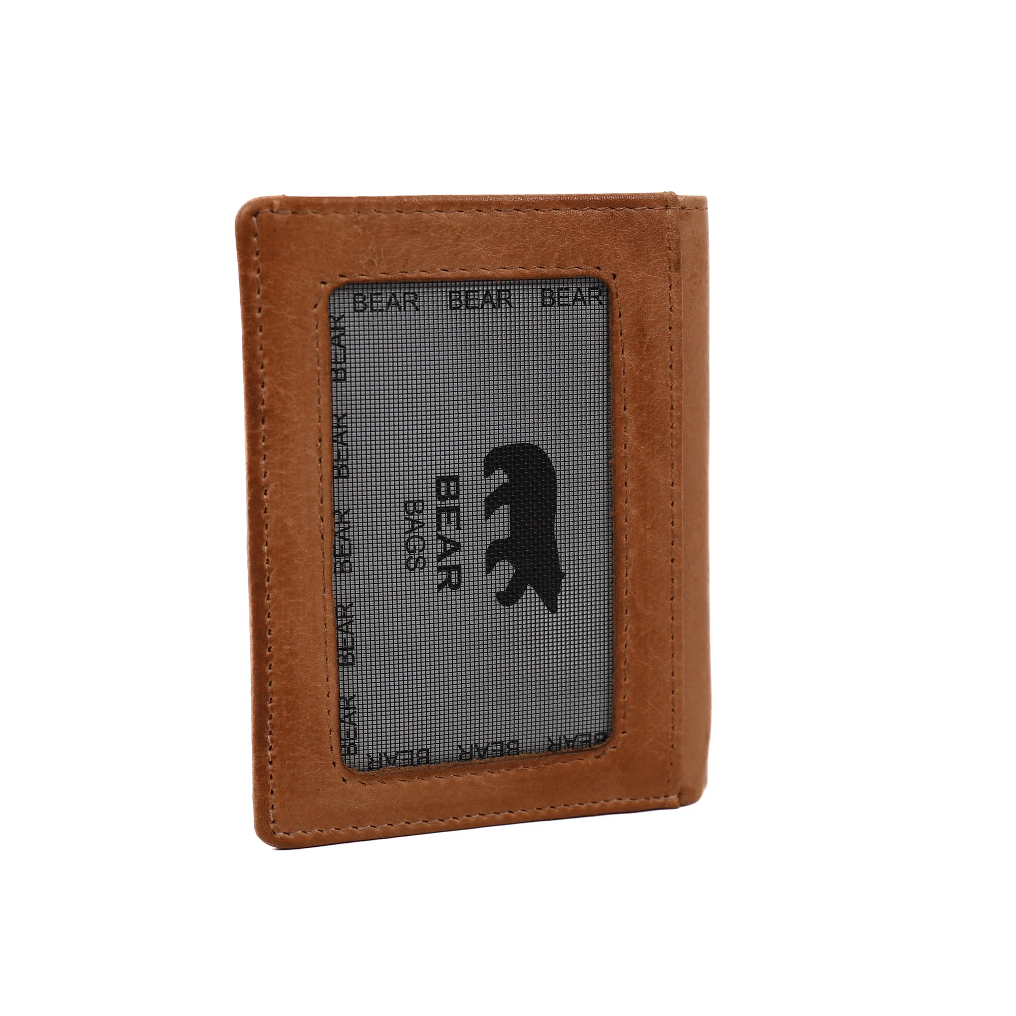 Bear Design Callisto Pelle Pasjeshouder Cas Taupe CP7040