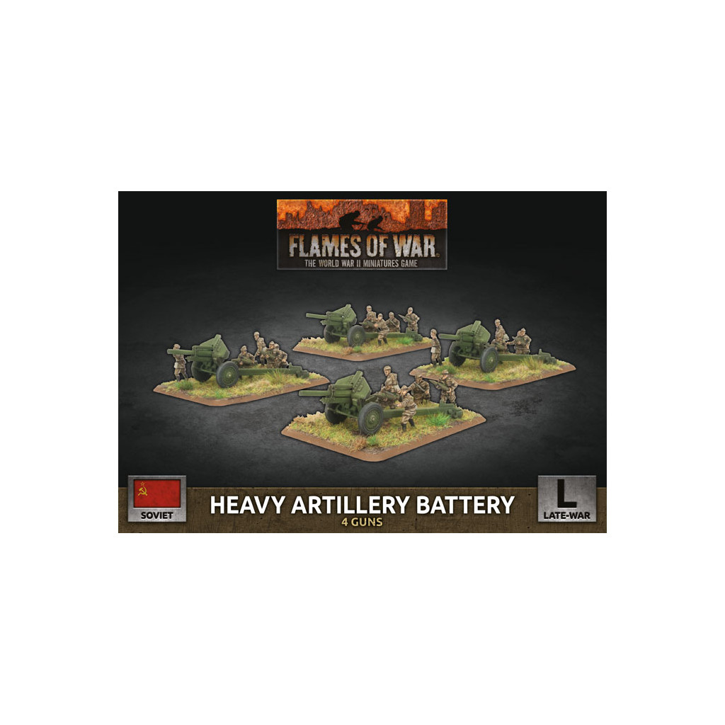 Flames of War - Heavy Artillery Battery