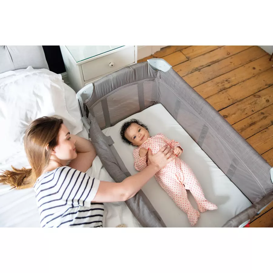 Joie Beistellbett Kubbie Sleep Wheat