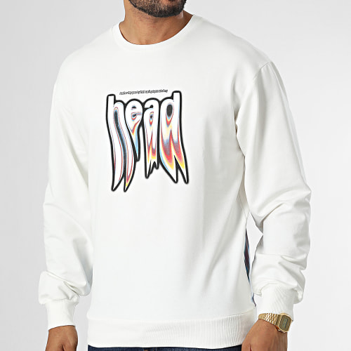 Sweat Crewneck GK-1092 Blanc