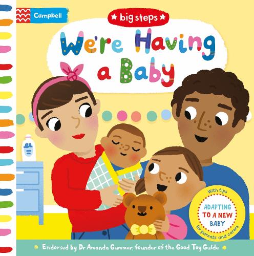 We're Having a Baby: Adapting To A New Baby - Campbell Big Steps (Board book)