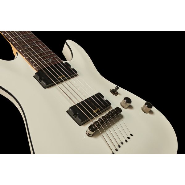 Schecter Demon 7 Vintage White