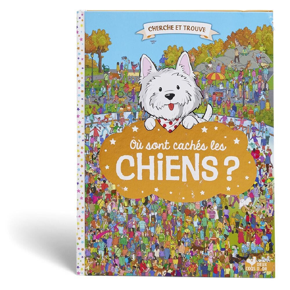 Livre Cherche et trouve - Où sont cachés les chiens ?