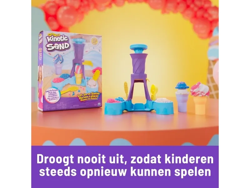 Kinetic Sand Soft Serve Station