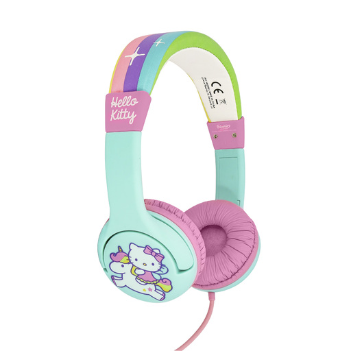 Fones de ouvido infantis Otl Hello Kitty Unicórnio