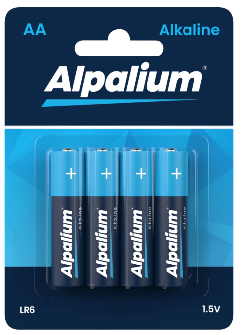 ALPALIUM Alkaline Batterien AA, Mikro, LR03, 4 Stück, 1,5V MHD:30.10.32