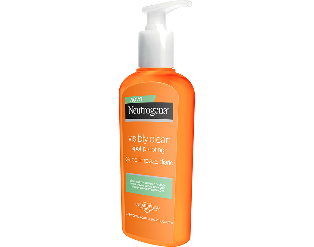 GEL NEUTROGENA DE LIMPEZA VISIBLE CLEAR 200ML