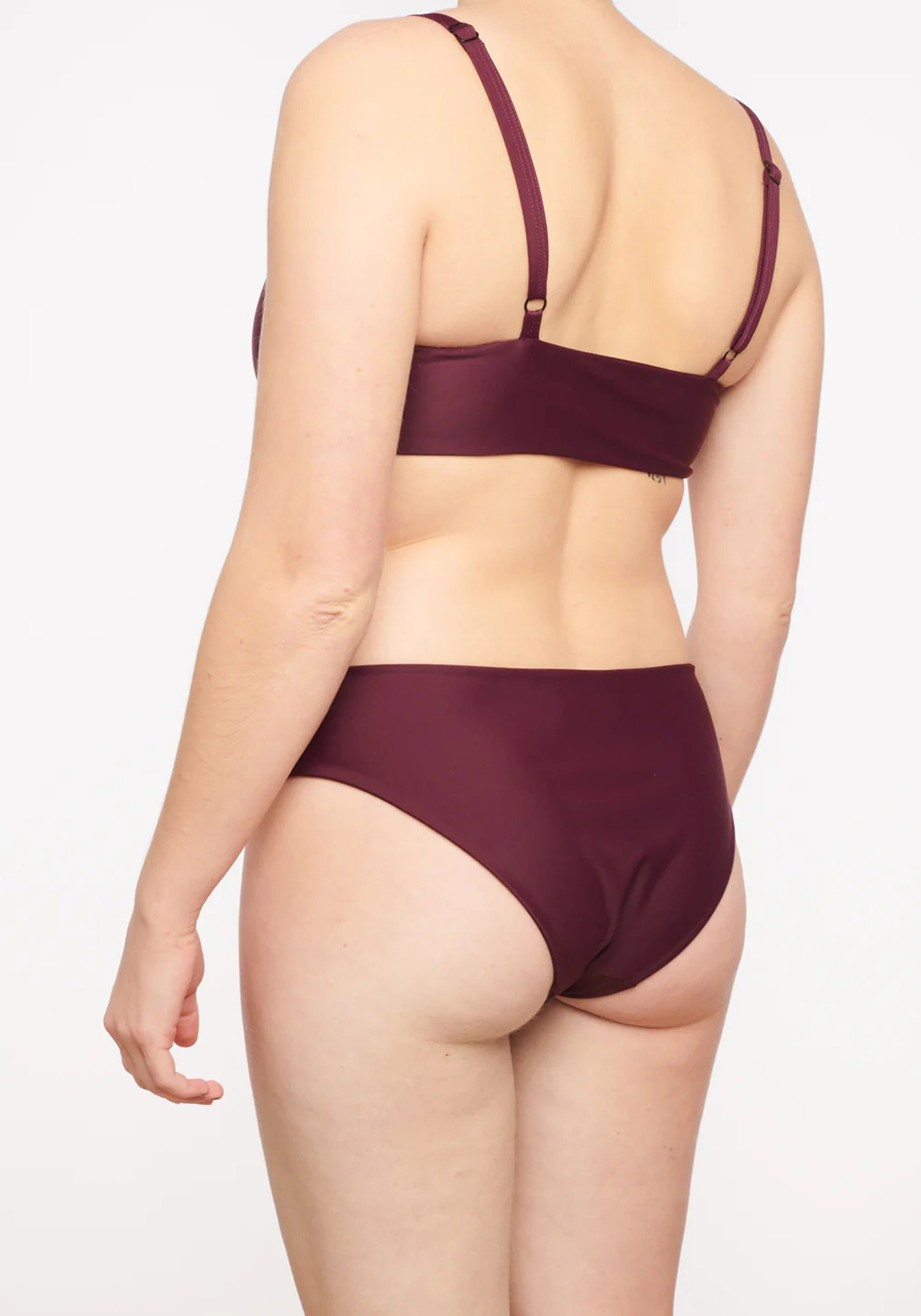 Neumuhle Bikini Top Biasca Net-Bikini Aubergine