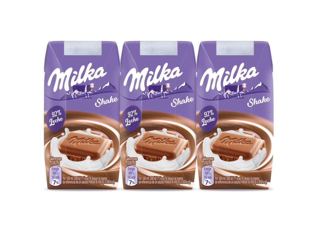 LEITE MILKA COM CHOCOLATE 3X200ML
