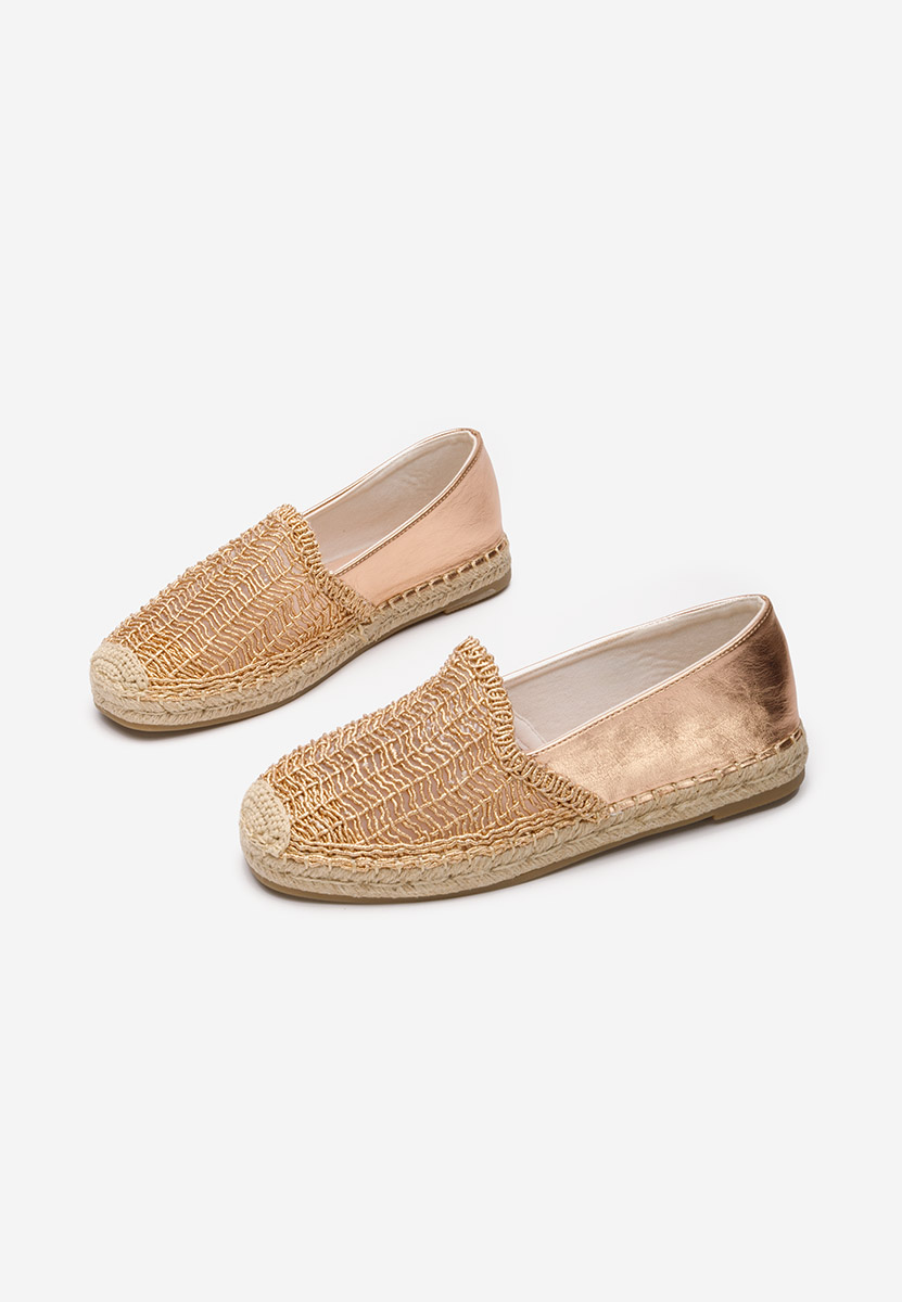Espadrilles femme champagne Naesia
