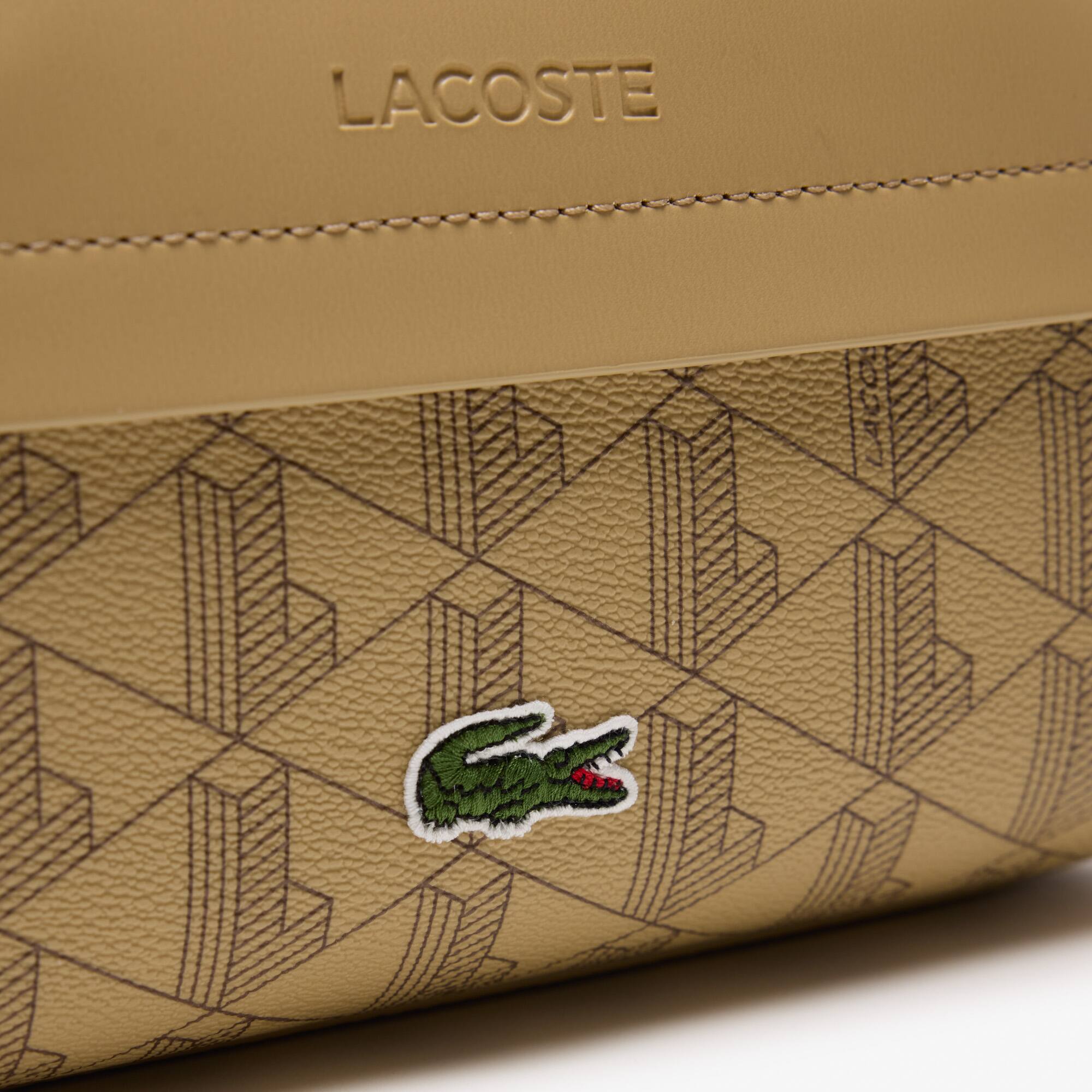 The Blend Kosmetiktasche aus genarbter Textur Kulturtaschen - Beige - Lacoste - Herren