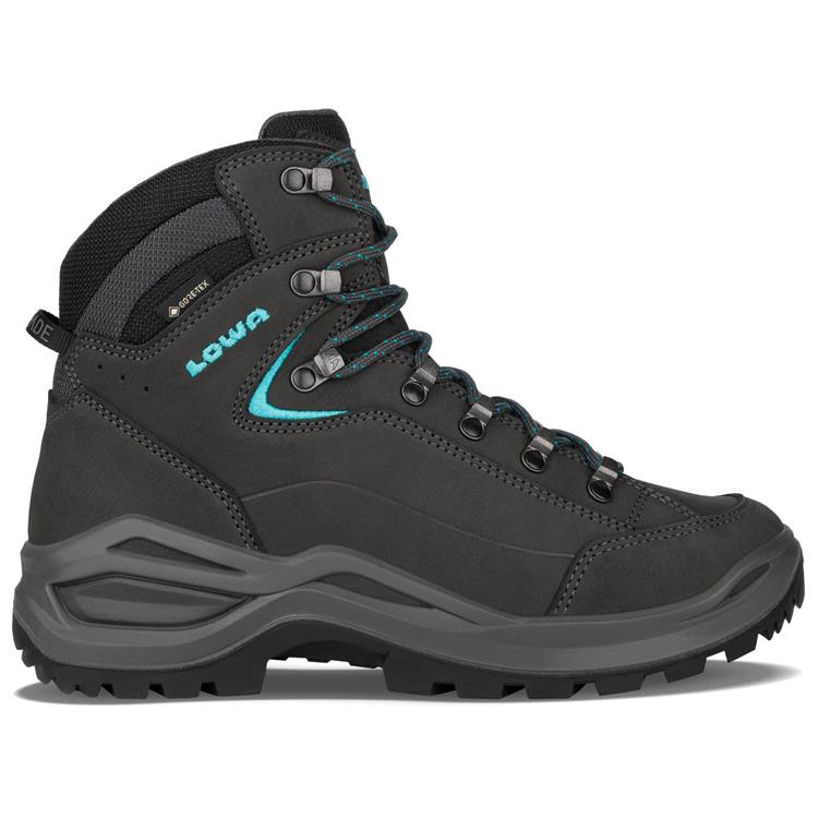 LOWA Renegade Evo Gtx Mid 321917 asphalt/trkis