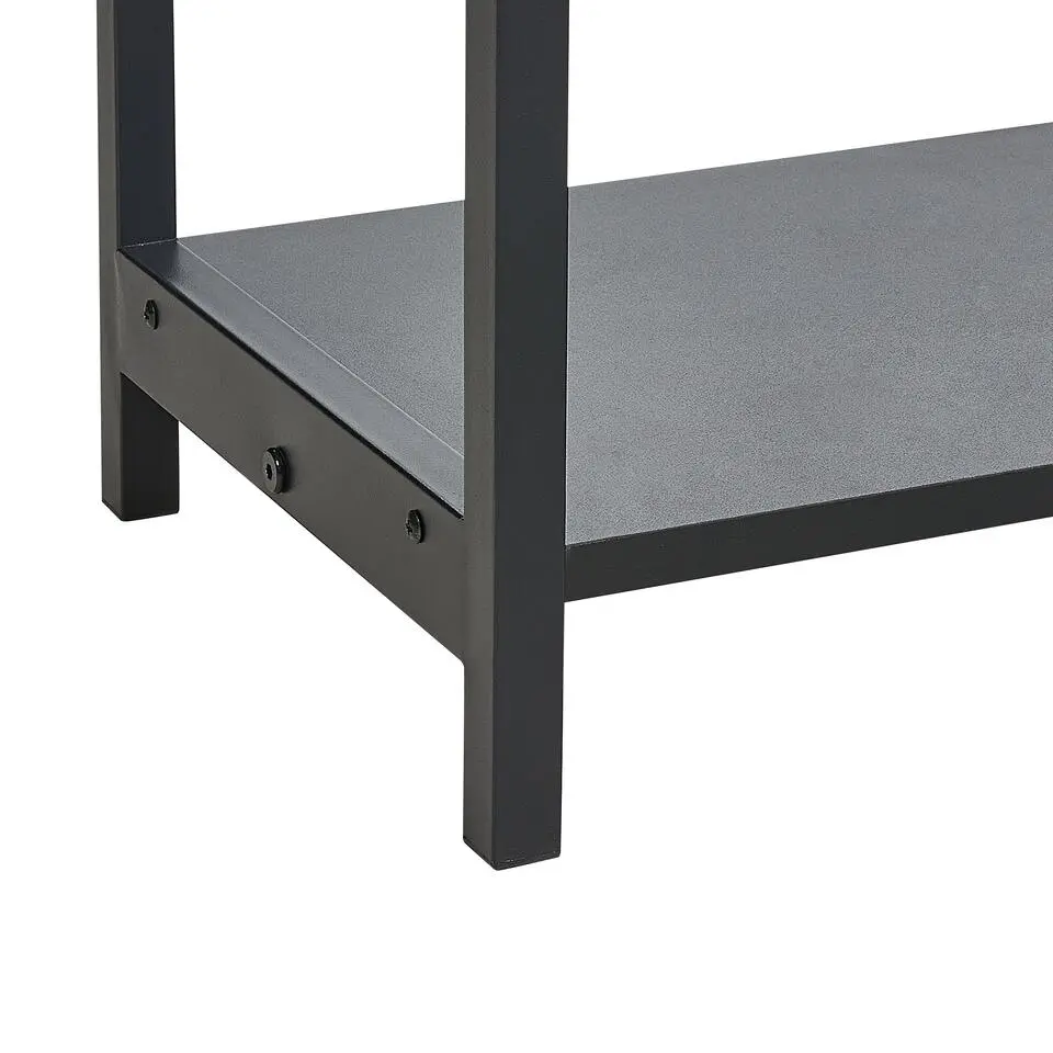OPOCO - Consoletafel - Zwart - Rotan