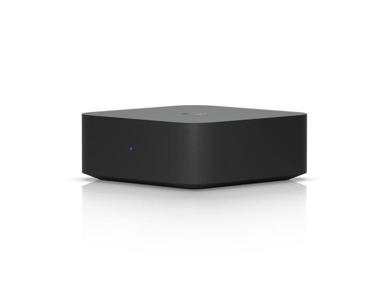 Ubiquiti PoE Audio Port Schwarz Ein digitaler Audiostreamer mit ultrakompaktem, vielseitigem Design und einem intuitiven Steuerungssystem, das mehrere Musik-Streaming-Dienste und skalierbare Mehrzonen-Installationen unterstützt