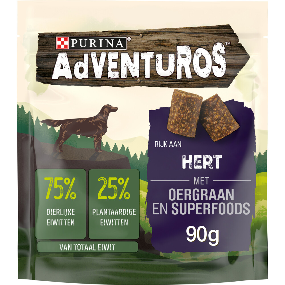 Adventuros Hondensnack Herstensmaak90 gr
