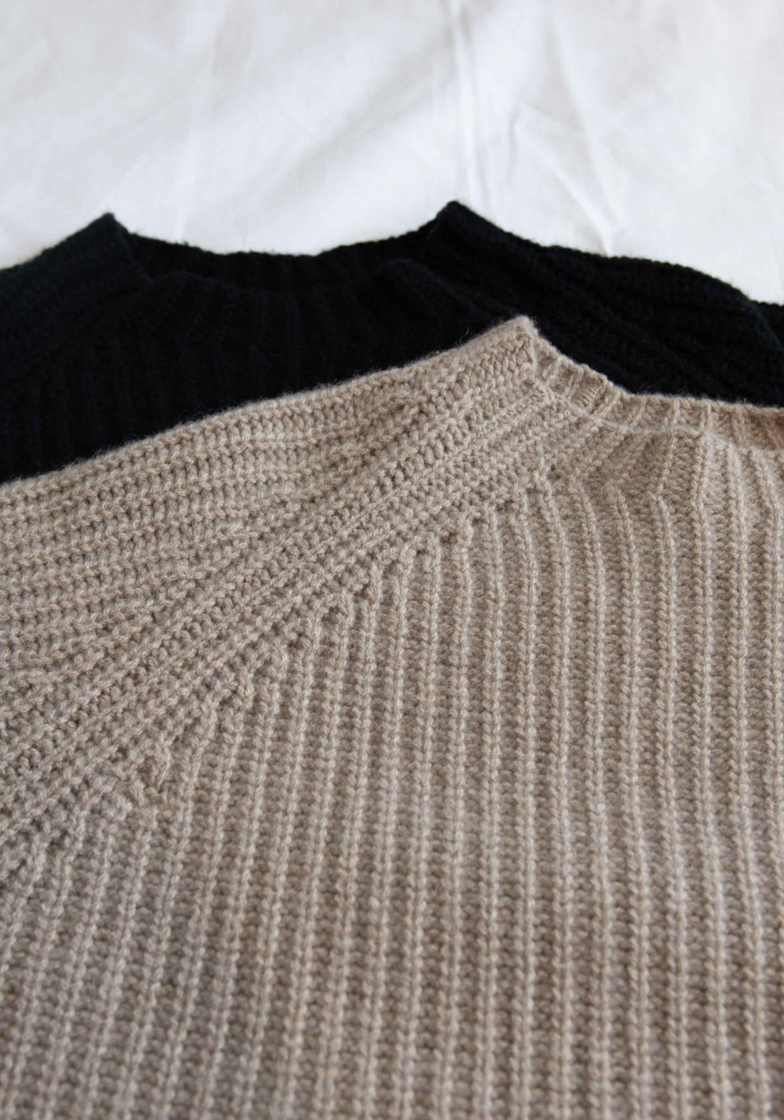 Jungle Folk Sweater Oriana Cashmere Greige