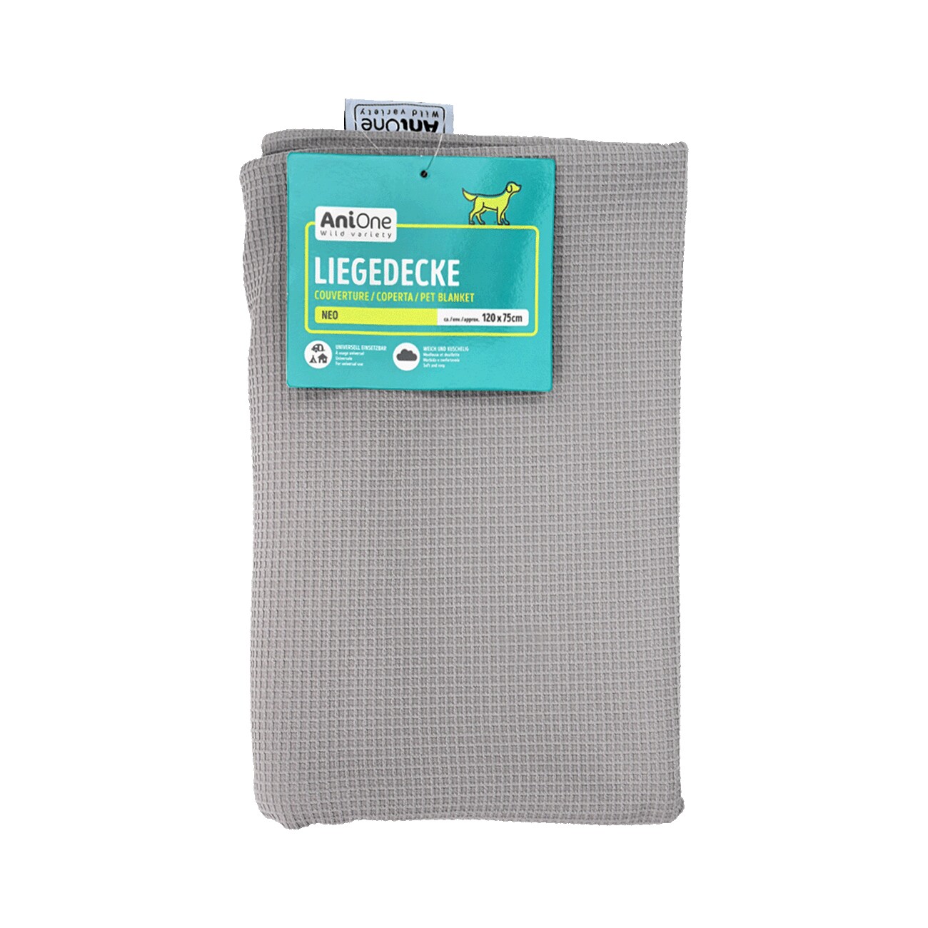 AniOne Liegedecke Neo grau