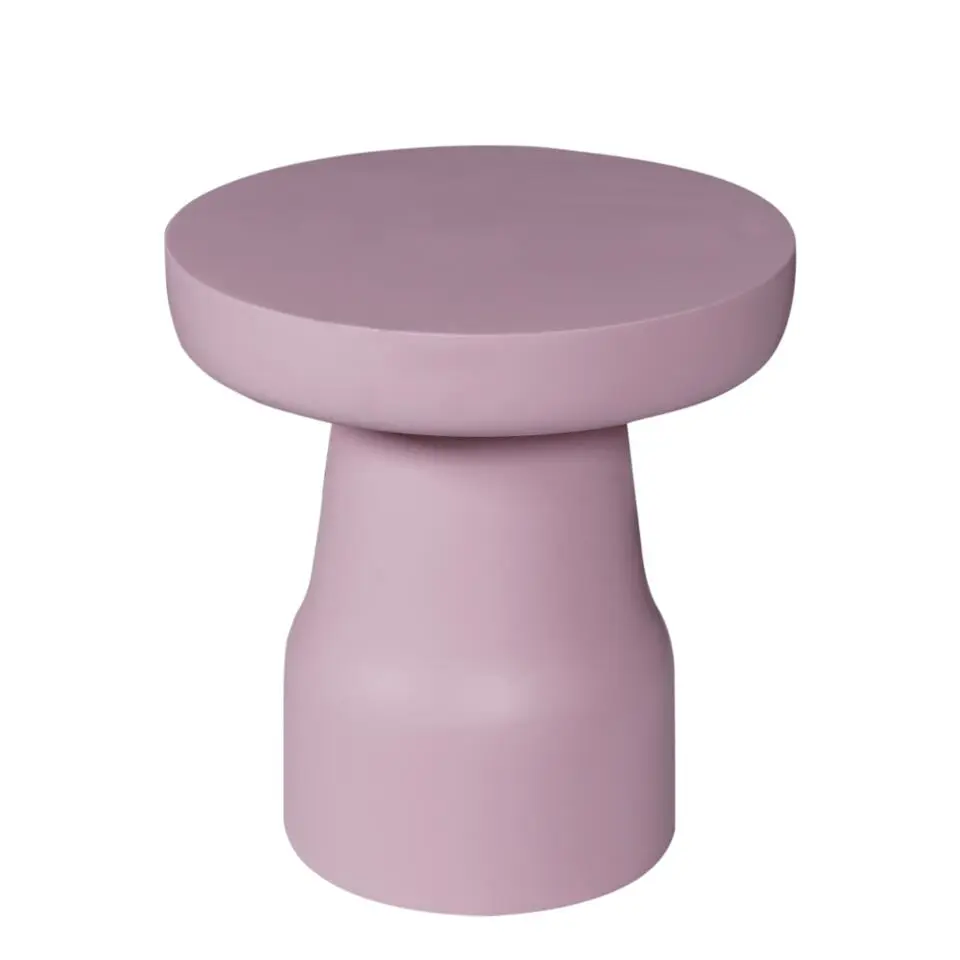 StarFurn - Bijzettafel Drum - roze