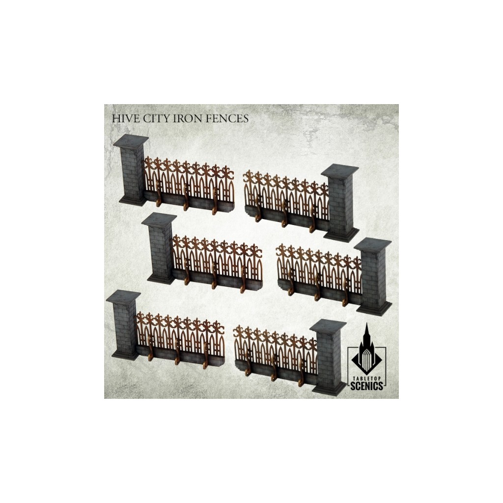 Hive City Iron Fence