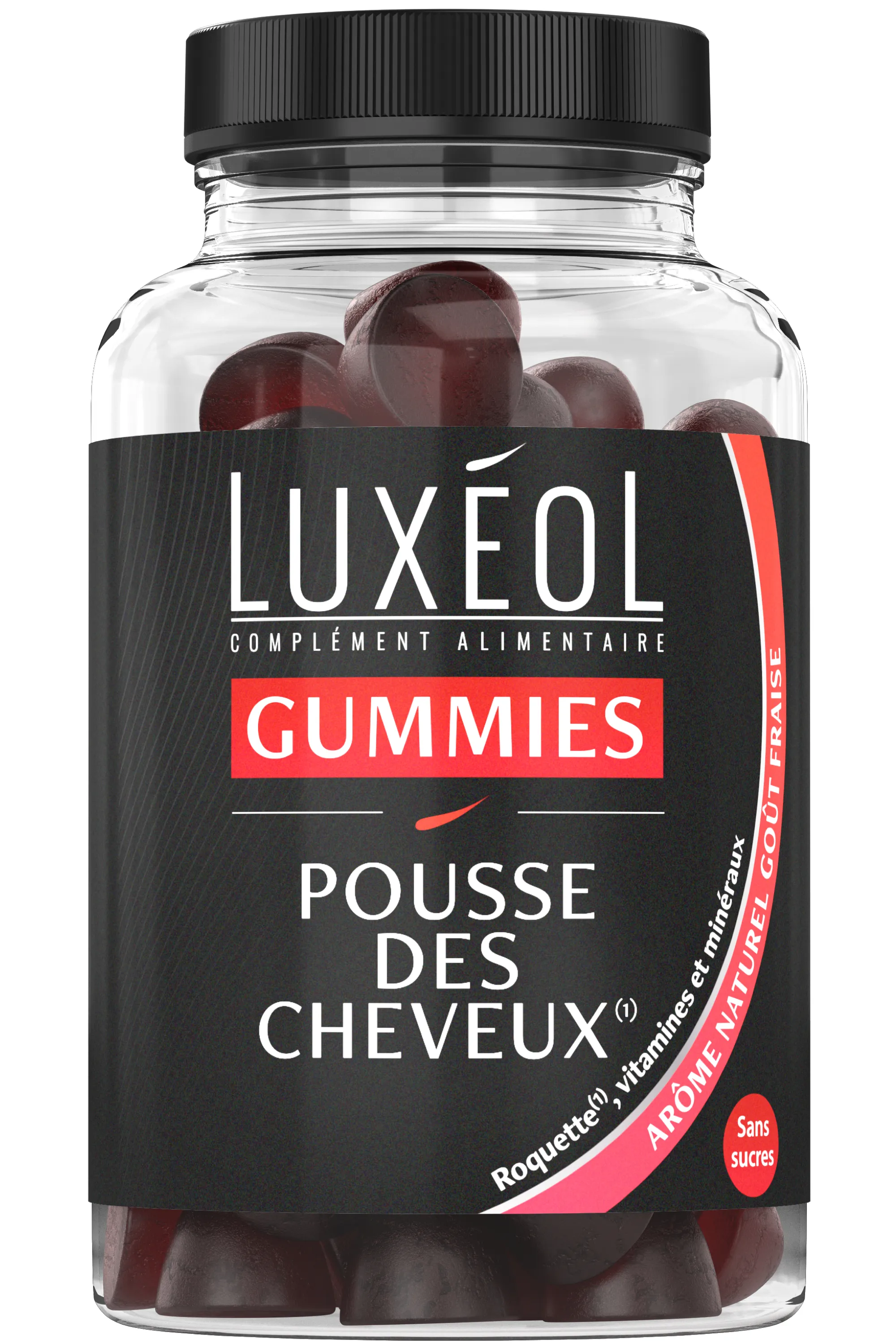 Luxéol Gummies pousse des cheveux-180 g