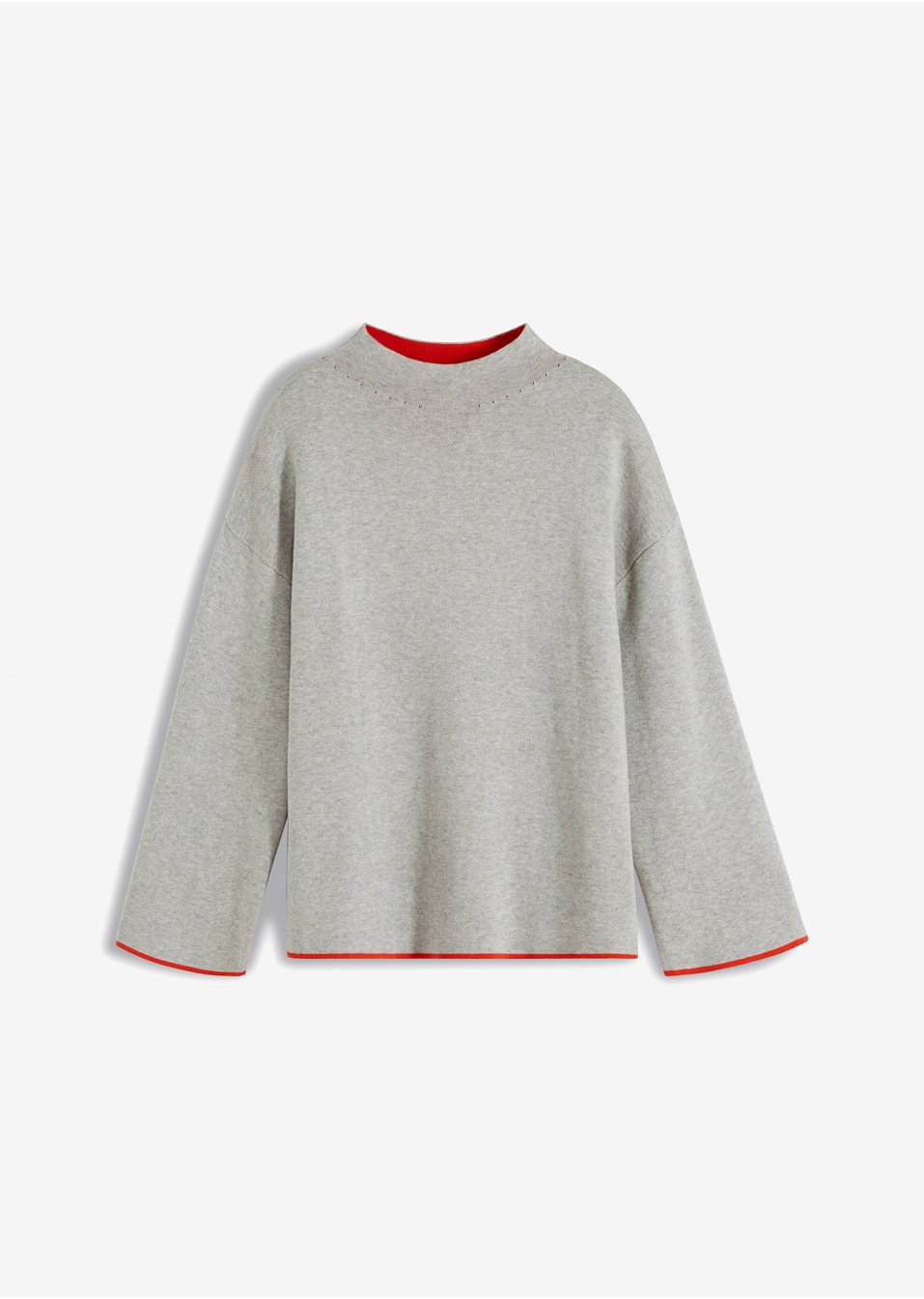 Pull réversible en fine maille