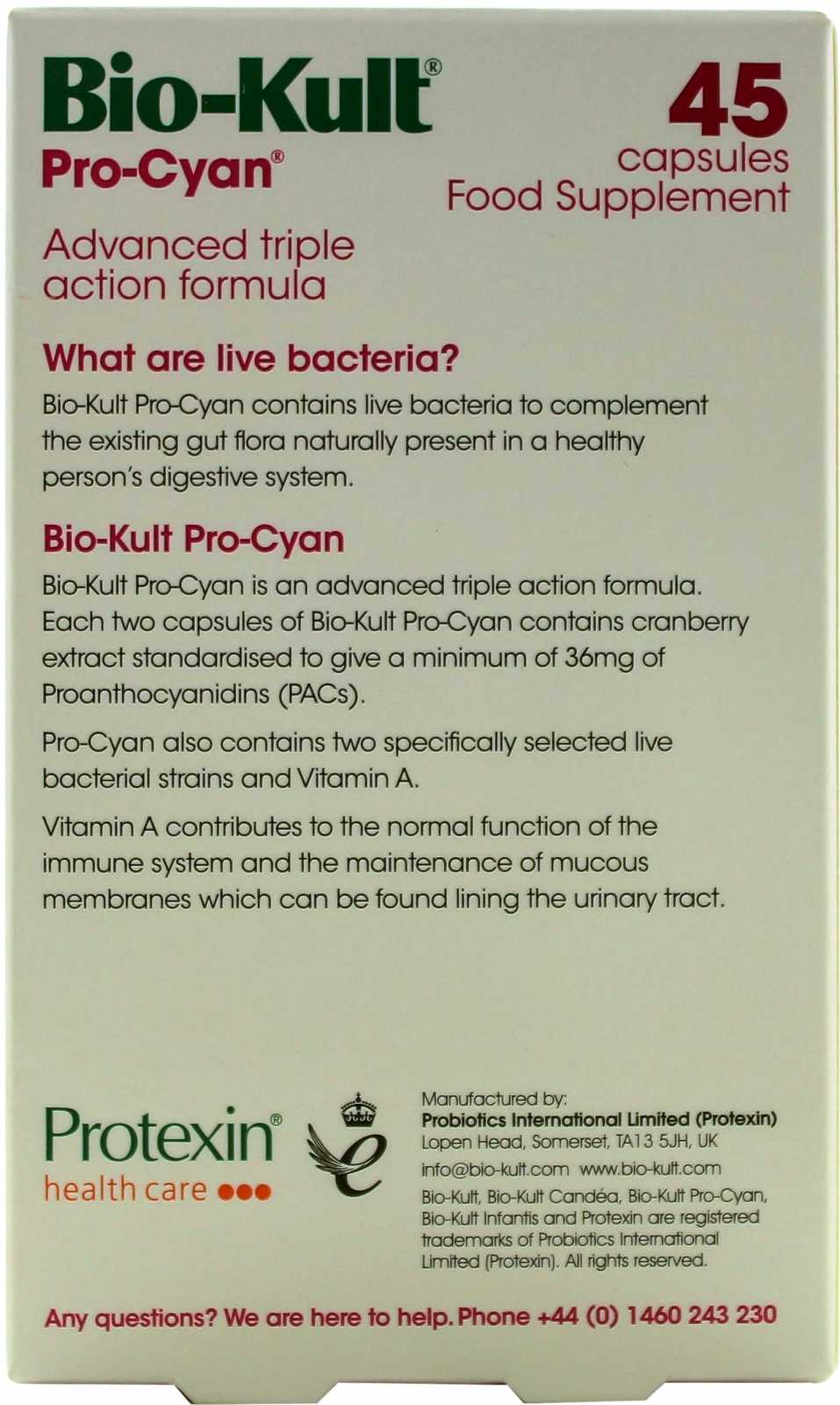 Bio-Kult Bio-Kult Pro Ciano 45 Cápsulas