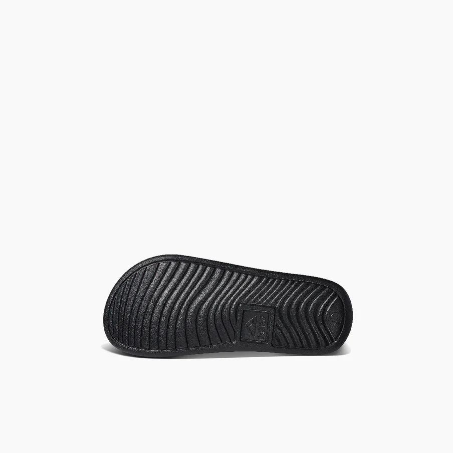Kids One Slide Reef Black White