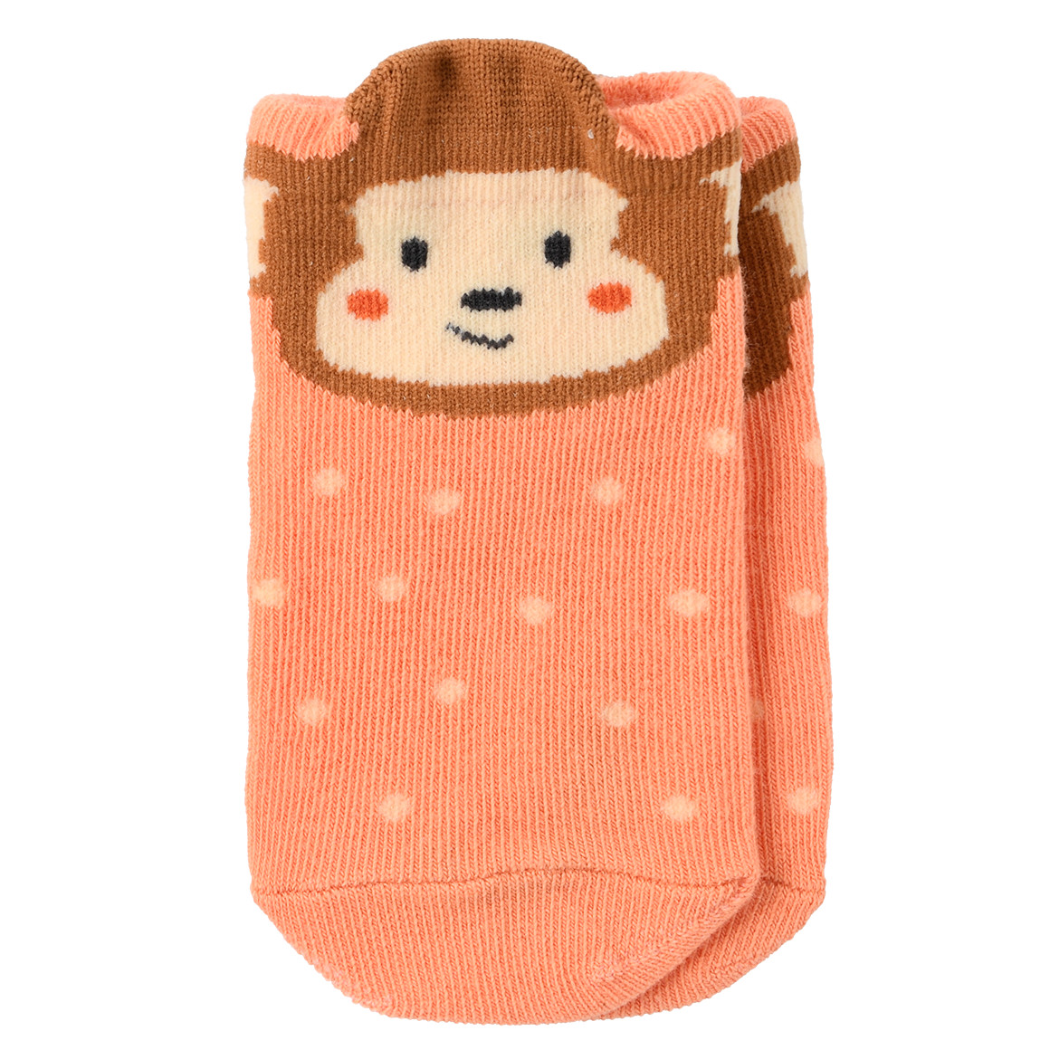 Topomini 3 Paar Baby Sneaker-Socken pink / hellorange / mintgrün
